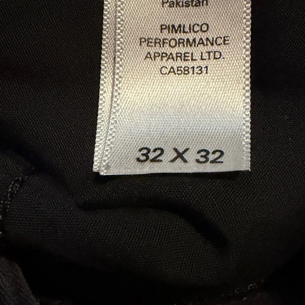 DU/ER No Sweat Pant Straight Fit Charcoal Gray Performance Trousers 32x32
